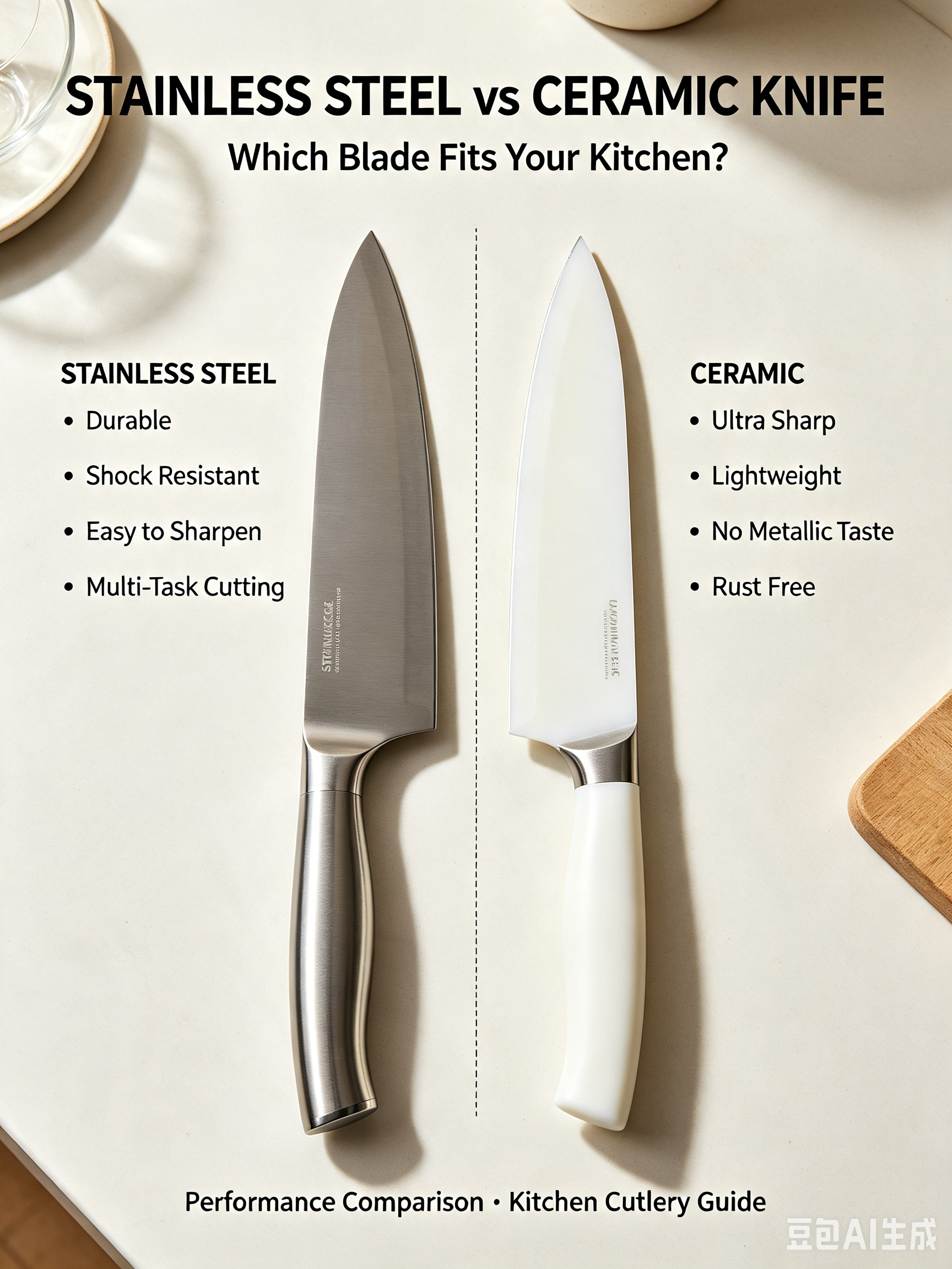 Ceramic vs Stainless Steel Knives_ A Comprehensive Comparison Ceramic vs Stainless Steel Knives_ A Comprehensive Comparison