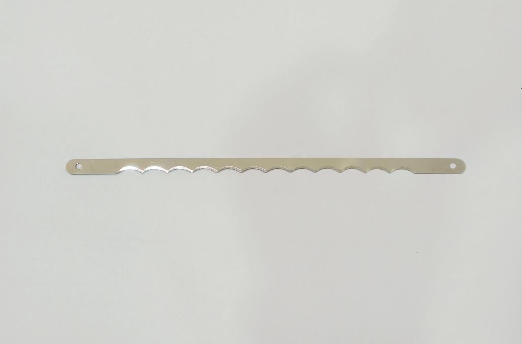 0.4mm Ultra-Thin SS301 Stainless Steel Double-Edged Blade 0.4mm Ultra-Thin SS301 Stainless Steel Double-Edged Blade