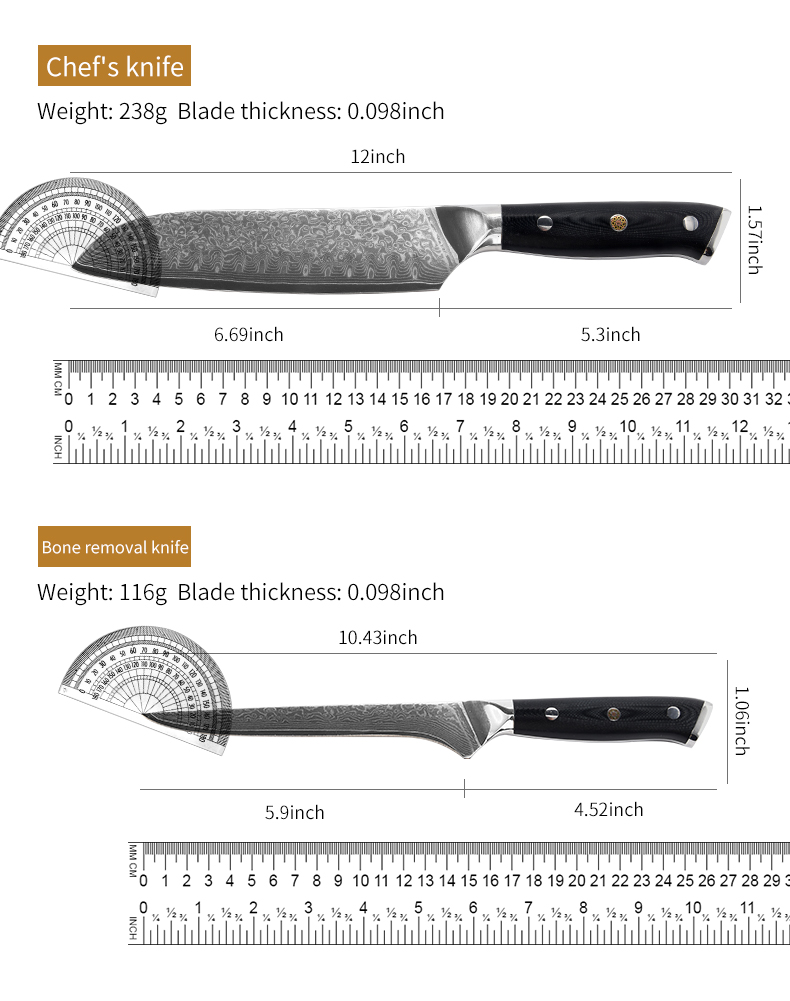经典纹G10大马士套刀-英文_14 经典纹G10大马士套刀-英文_14