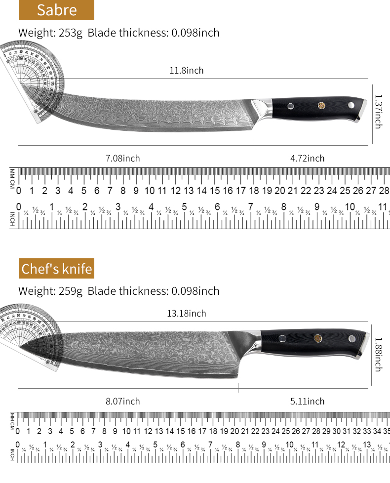 经典纹G10大马士套刀-英文_11 经典纹G10大马士套刀-英文_11