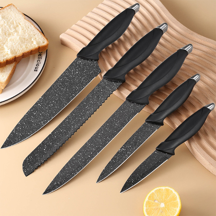 stainless steel new handle knife sets