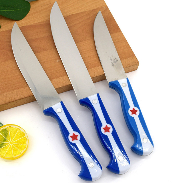 Personalised Useful Knife Sets with Soft Handle