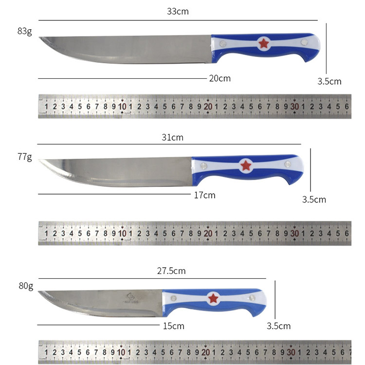 Personalised Useful Knife Sets with Soft Handle