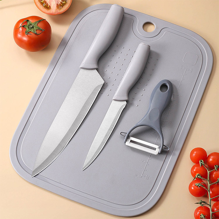 comfortable handle Stainless steel kitchen knife set