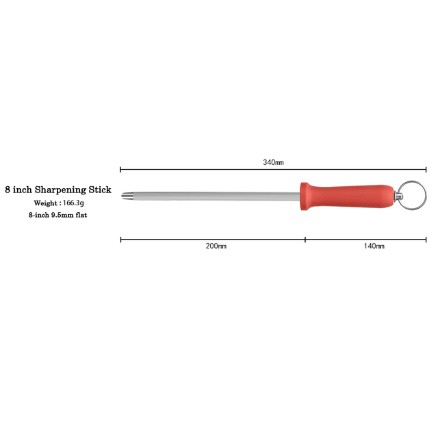 Professional Carbon Steel Knife Sharpening Steel