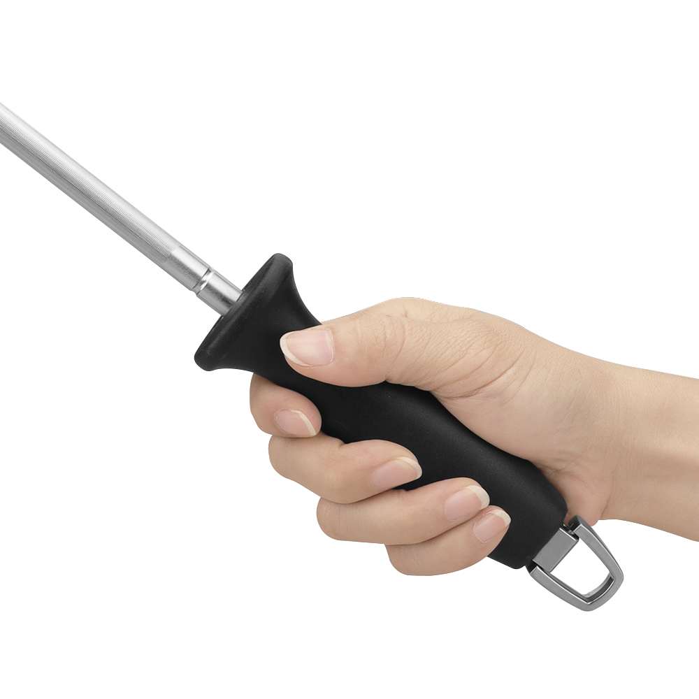 Diamond Carbon Steel Professional Knife Sharpener Rod