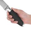 Professional Knife Set with Built-in Sharpener