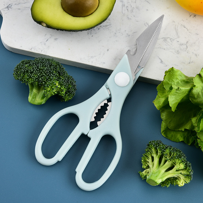Multipurpose Scissors with Ergonomic Handles