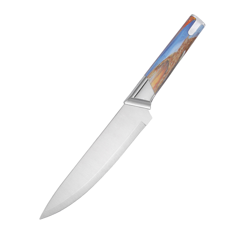 7-Piece Kitchen Knife Set with Knife Block