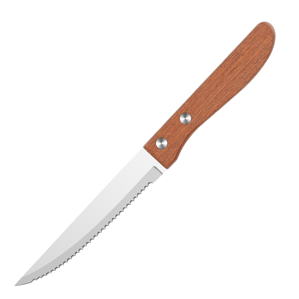 High Carbon Stainless Steel Serrated Steak Knife