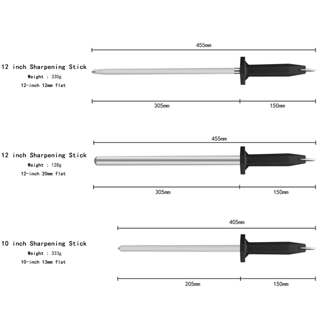 10 Inch Knife Sharpening Honing Rod