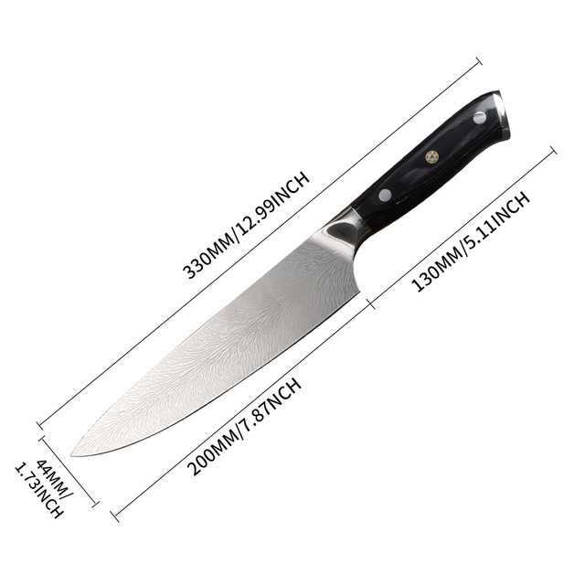 Chef Knife Professional Kitchen Knife German High Carbon Stainless Steel