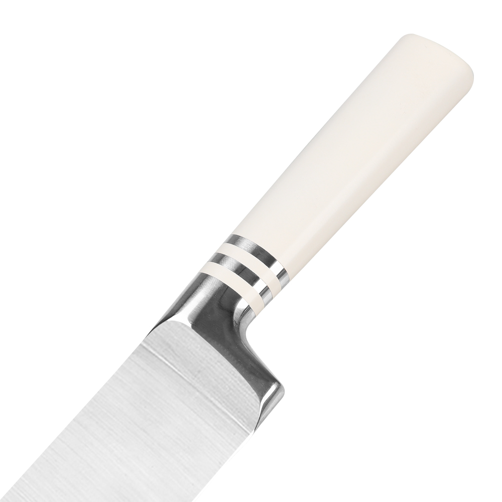 White Handle 3Cr13 Stainless Steel Knife Set