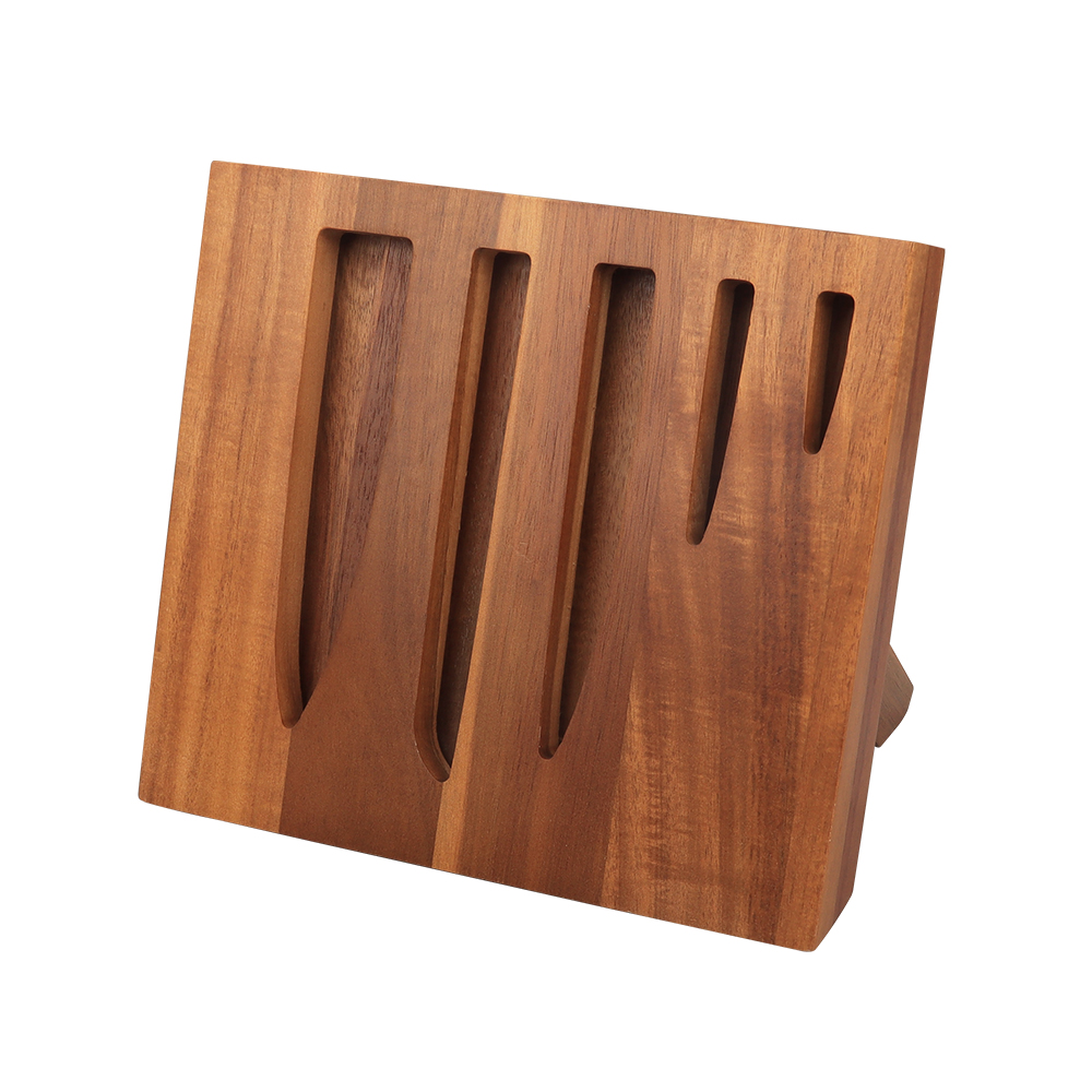5 Piece Knife Set With Acacia Stand S6-015