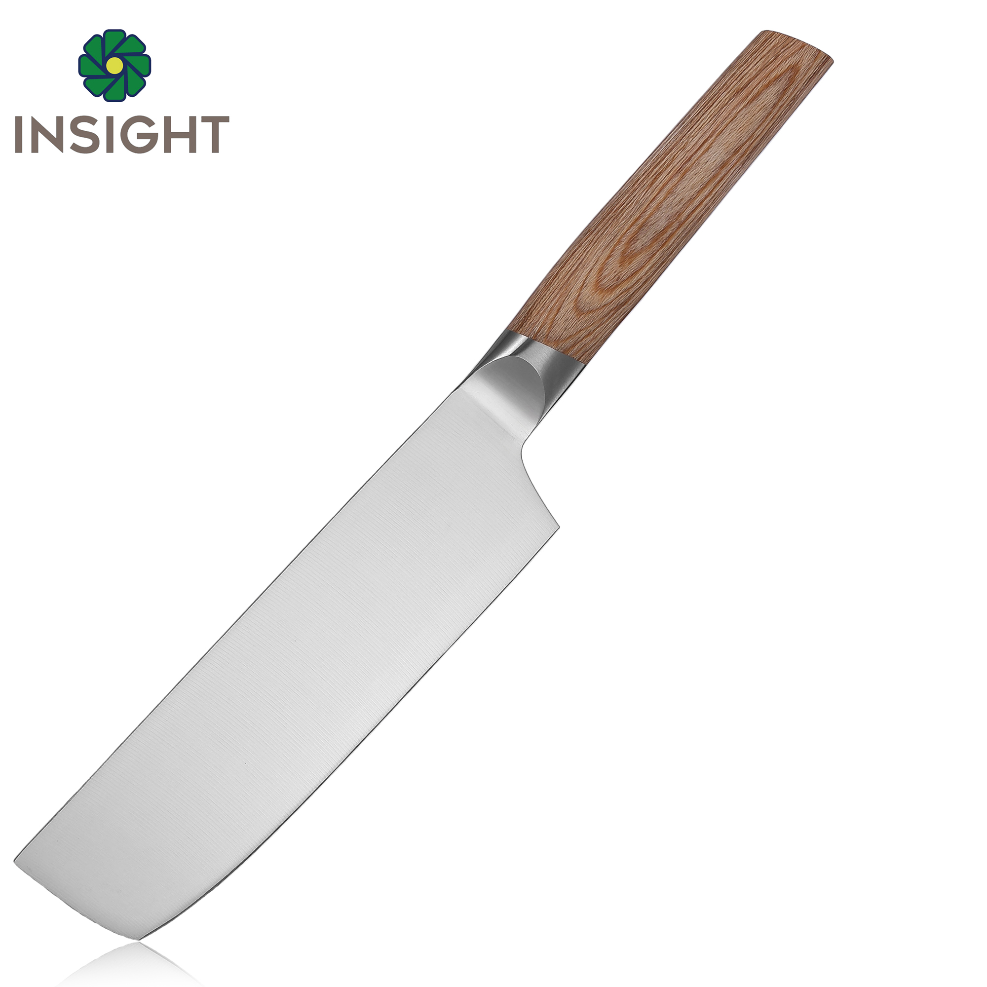 Premium Sharp Small Cleaver With Wooden Handle