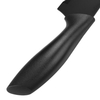 Black Plastic Handle Kitchen Knife Set