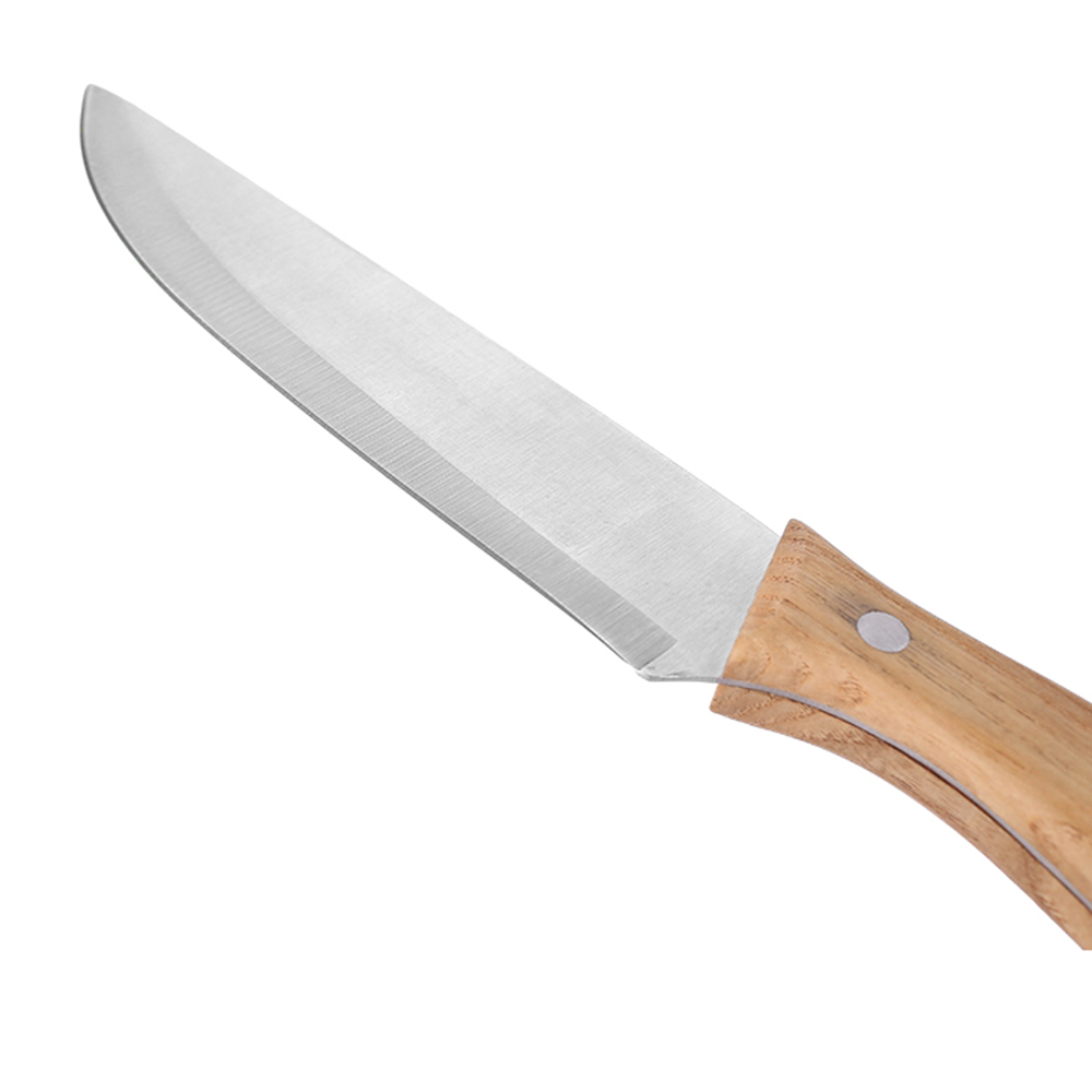Wood Handle Stainless Steel Knife Set
