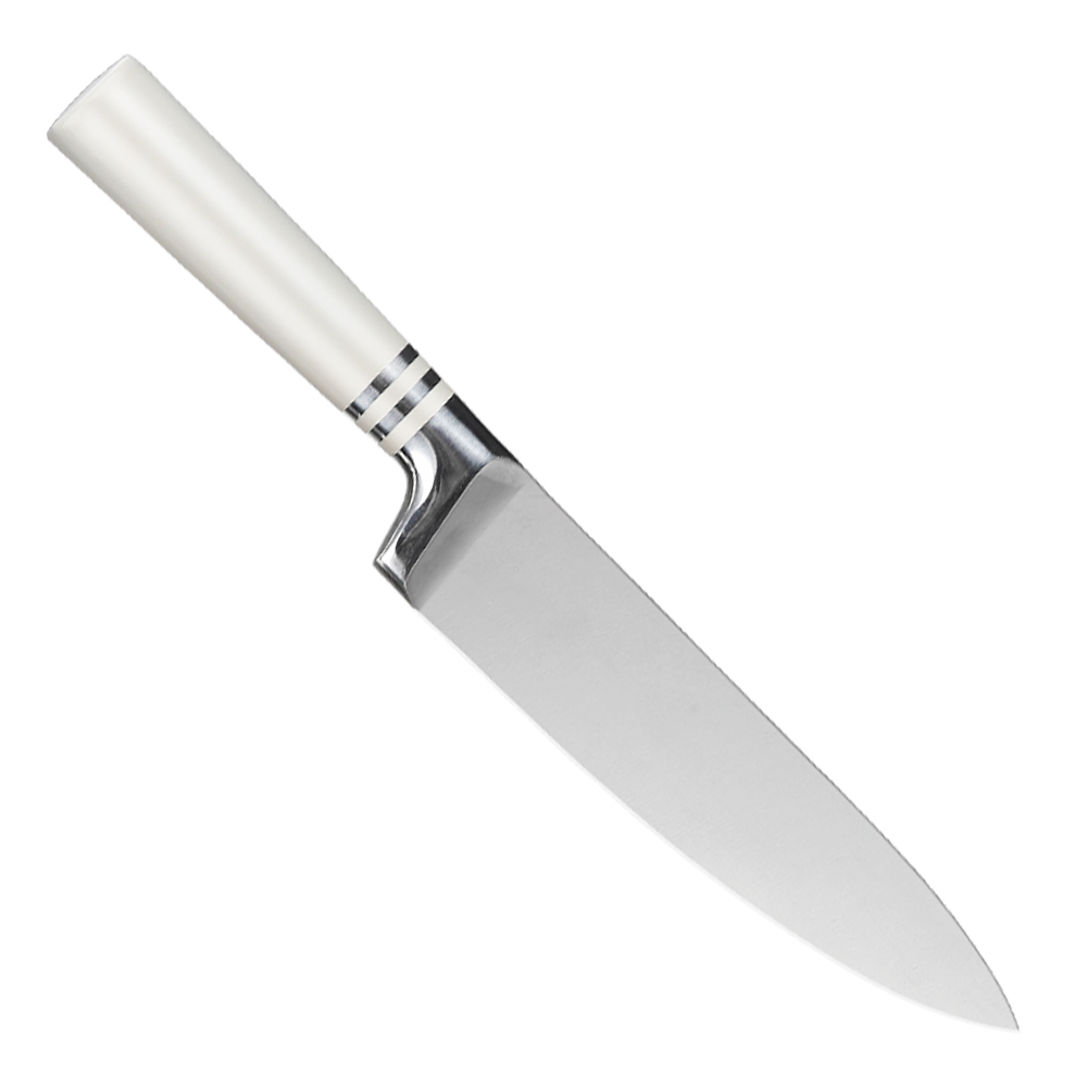 White Handle 3Cr13 Stainless Steel Knife Set