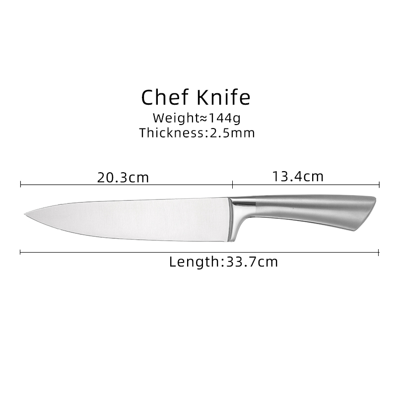 Chef Knife With Hollow Handle