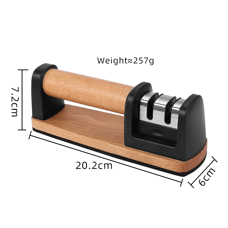 Knife Sharpener for Straight And Serrated Knives