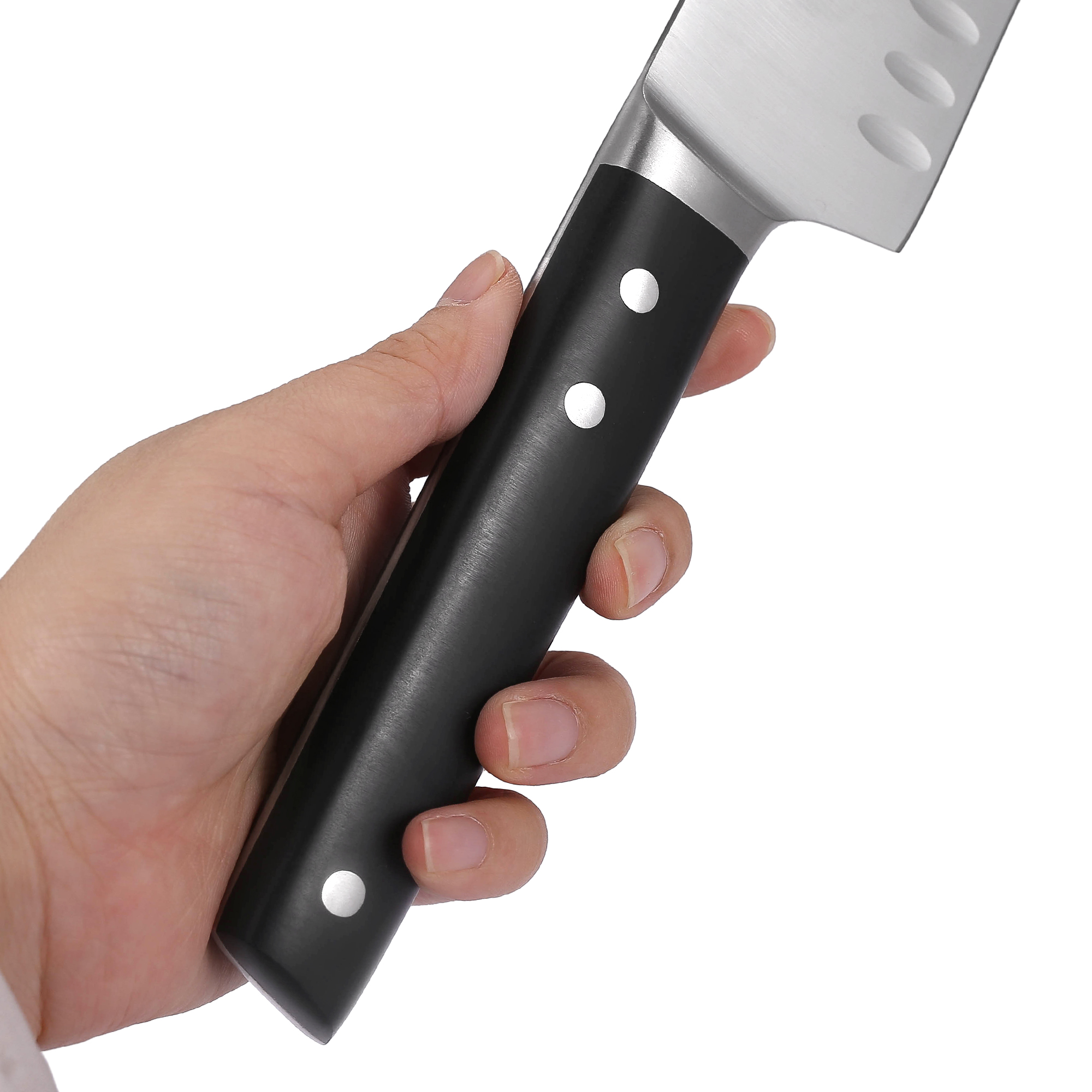 Japanese Santoku Knife With Full Tang Handle