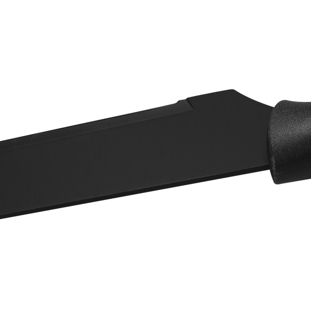 Black Plastic Handle Kitchen Knife Set