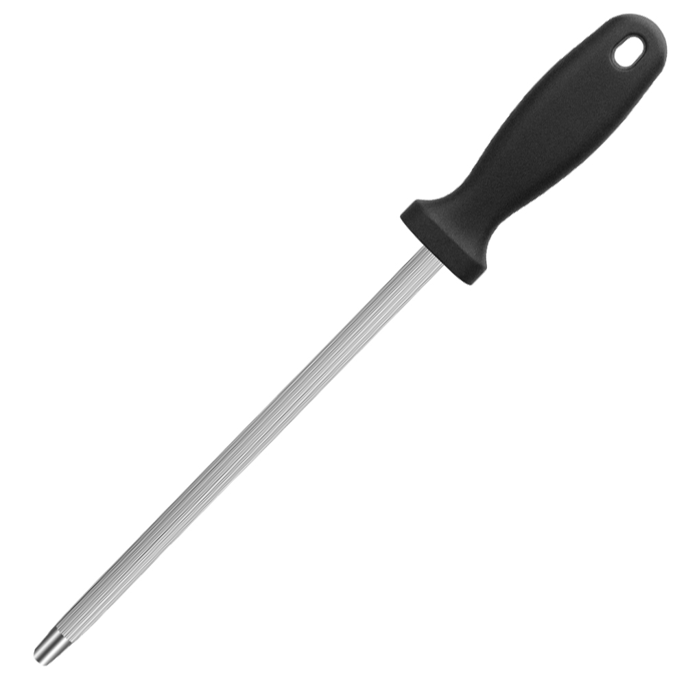 Knife Sharpening Rod with Ergonomic PP Handle