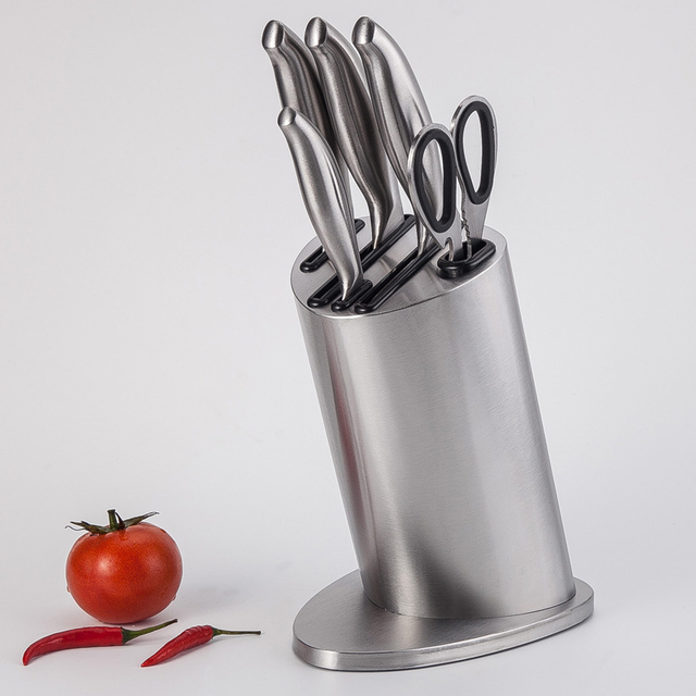 Stainless steel Kitchen Knife Set with Block