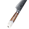 Damascus Kitchen Knife Set With Resin Handle