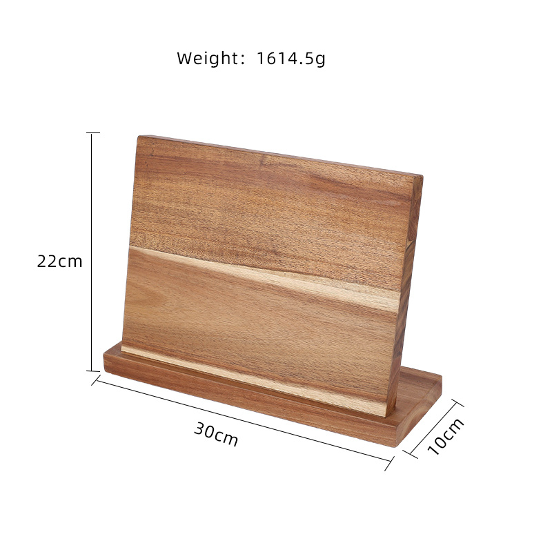 Folding Wooden Magnetic Knife Holder