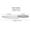 Steel Grip Chef Knife