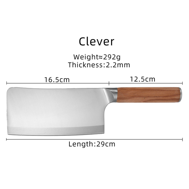 Premium Sharp Wooden Handle Clever