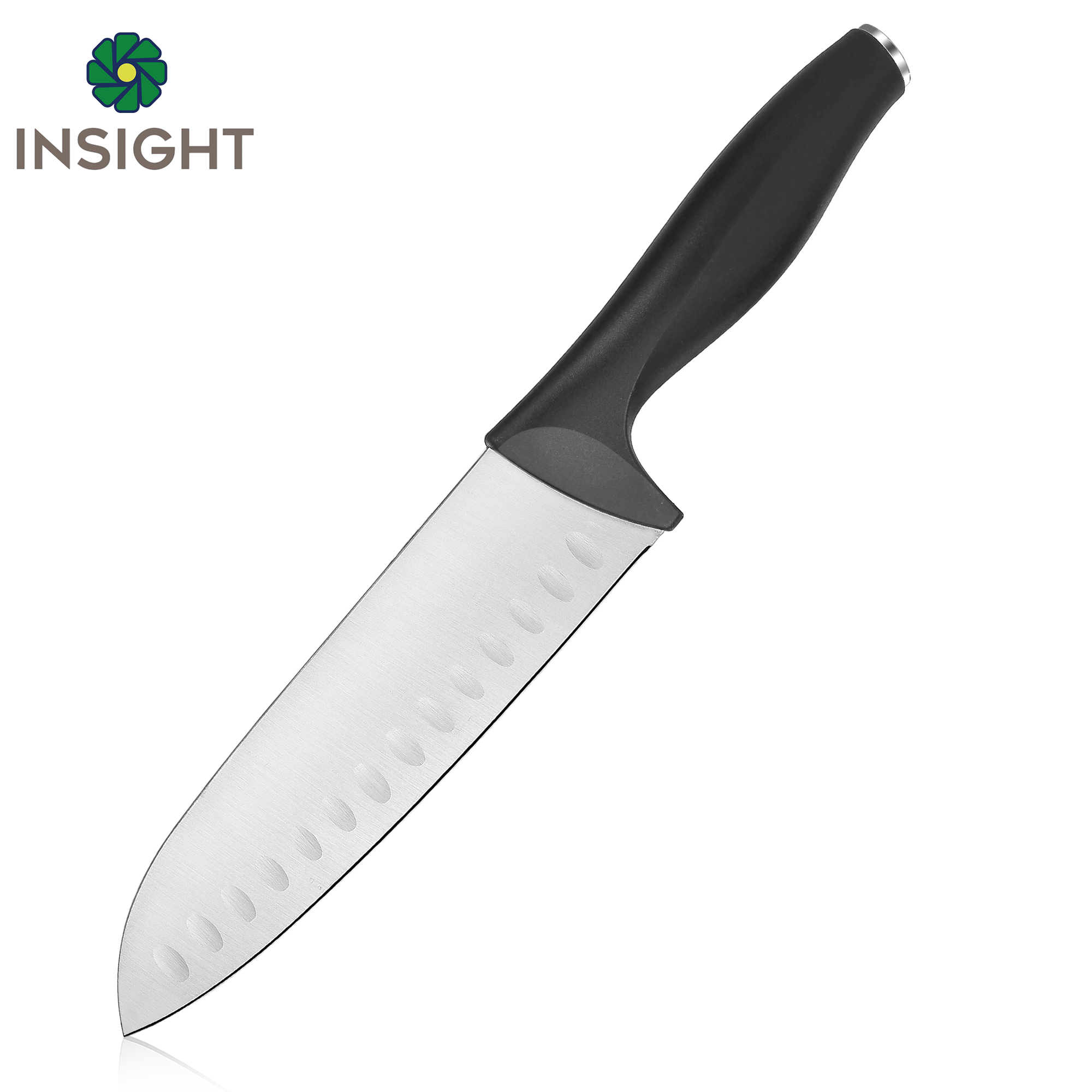 Professinal PP Handle Santoku Knife
