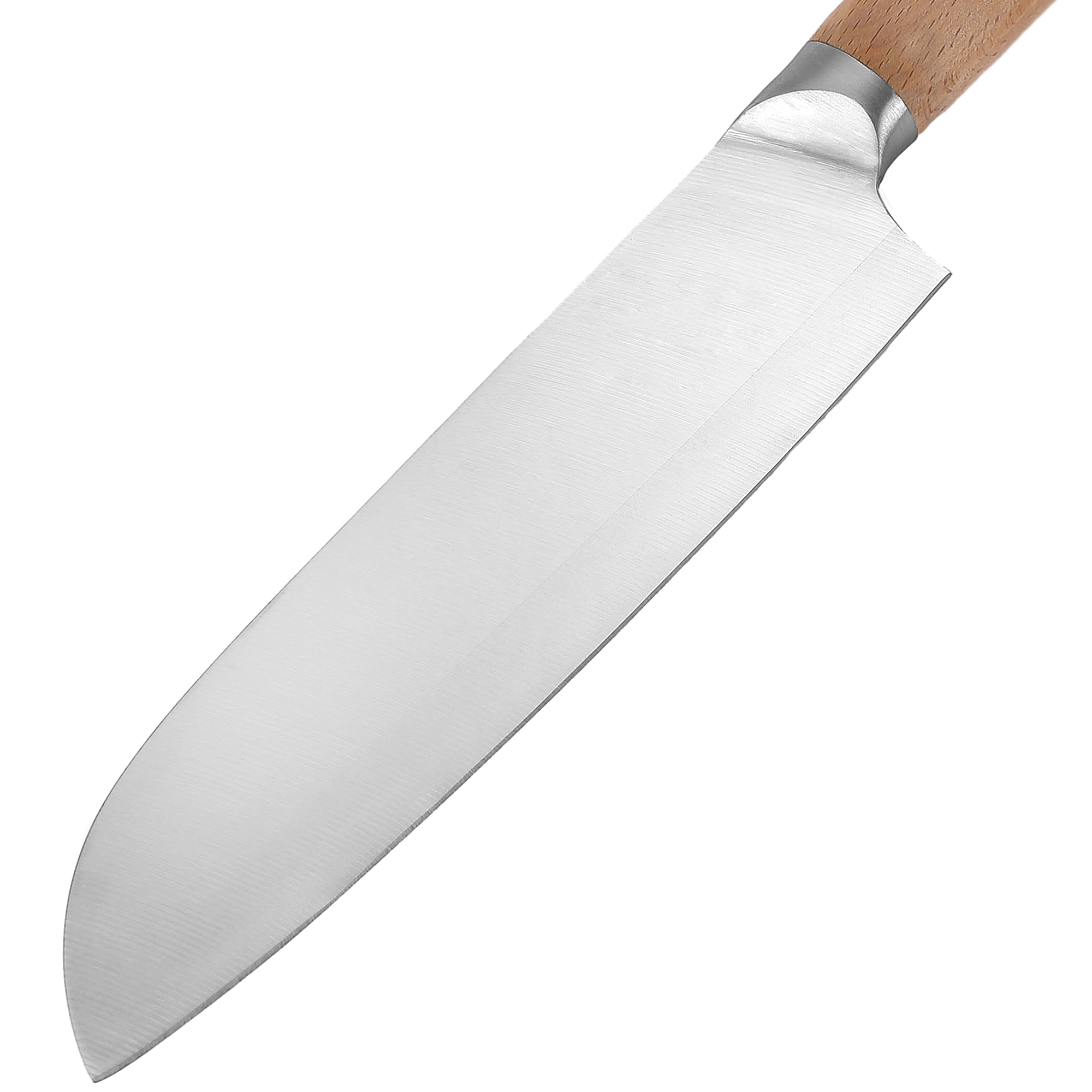 Premium Sharp Wooden Santoku Knife