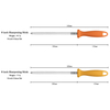 Professional Carbon Steel Black Knife Sharpening Steel