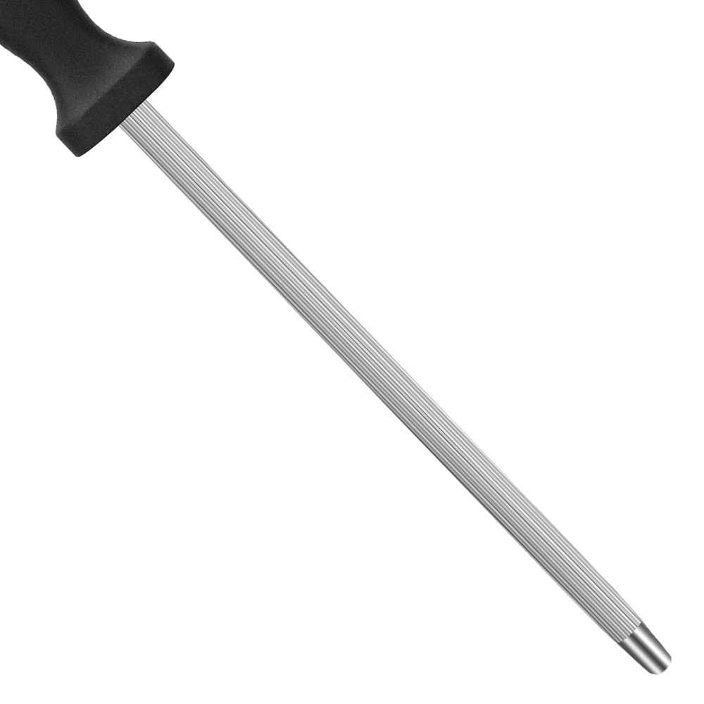 Knife Sharpening Rod with Ergonomic PP Handle