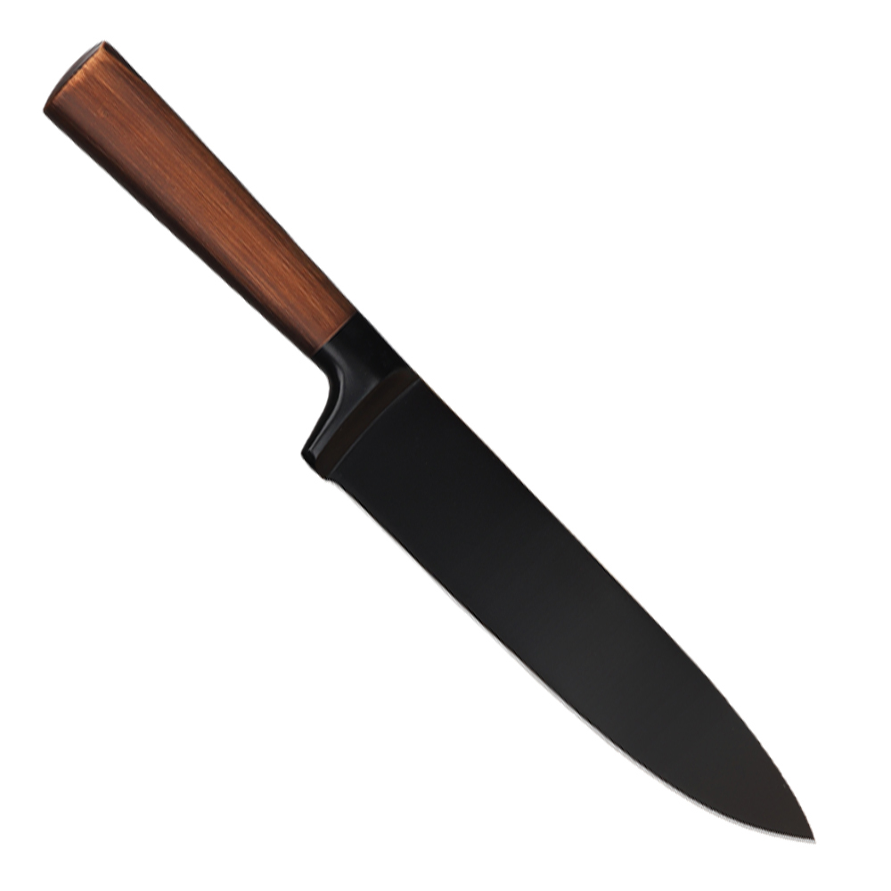 5 Piece Knife Set With Acacia Stand S6-015