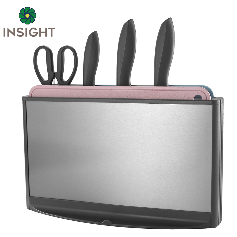 Self Cleaning Cutting Board Knives Holder