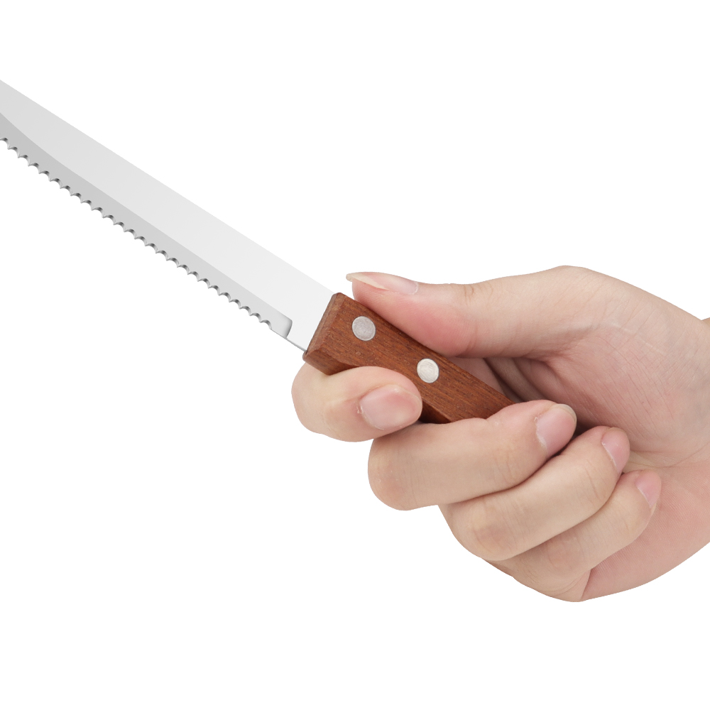 High Carbon Stainless Steel Serrated Steak Knife