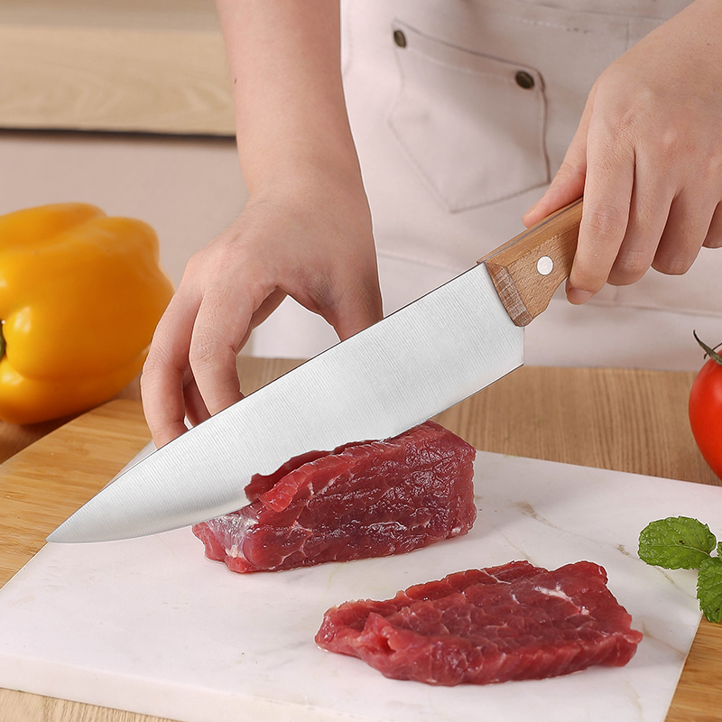 Knife Sets With Wooden Handle S5-30-W
