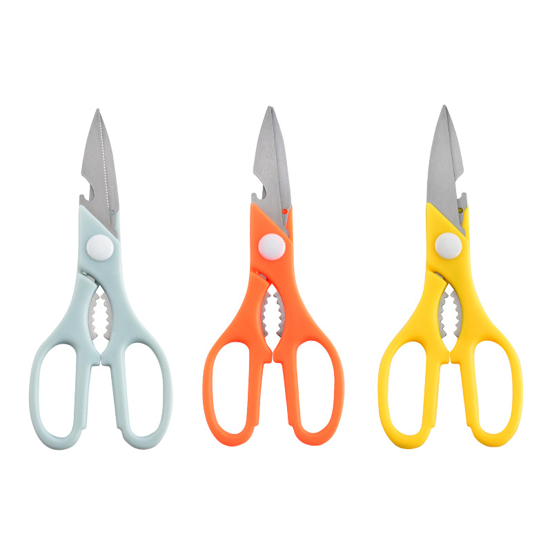 Multipurpose Scissors with Ergonomic Handles