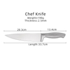 3cr13 Stainless Steel Chef Knife