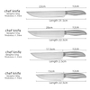 Stainless Steel 9 Inch Chef Knife