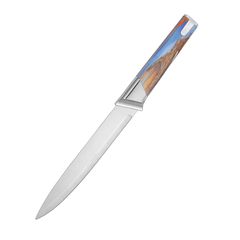 7-Piece Kitchen Knife Set with Knife Block