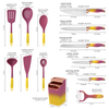 High Carbon Stainless Steel Kitchen Knife Set