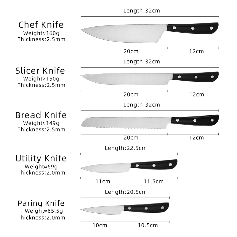 Best 3Cr13 Chef Knife Set