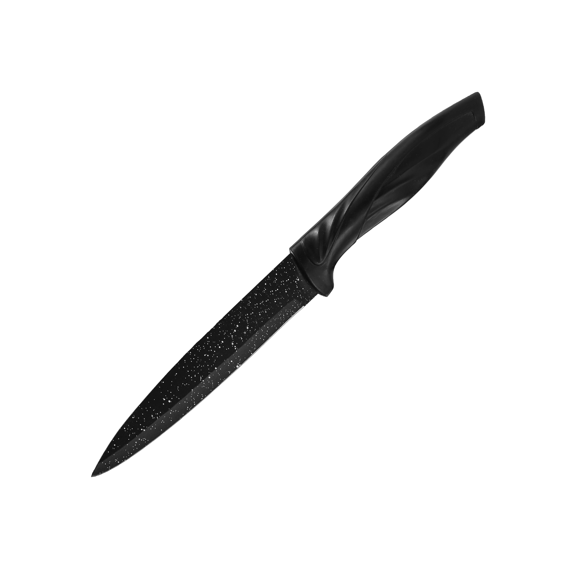6-Piece Black Chef Knife Set
