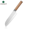 Premium Sharp Wooden Santoku Knife