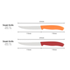 Stainless Steel Serrated Steak Knives