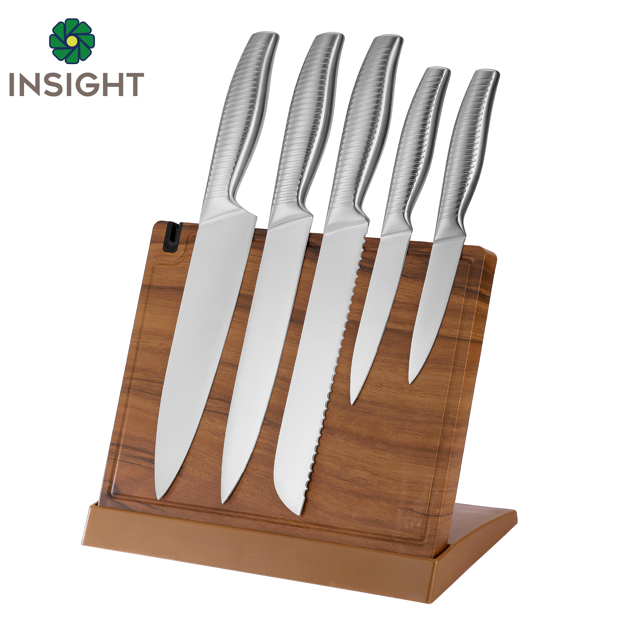 Juego de bloques de cuchillo de cocina de cocina
